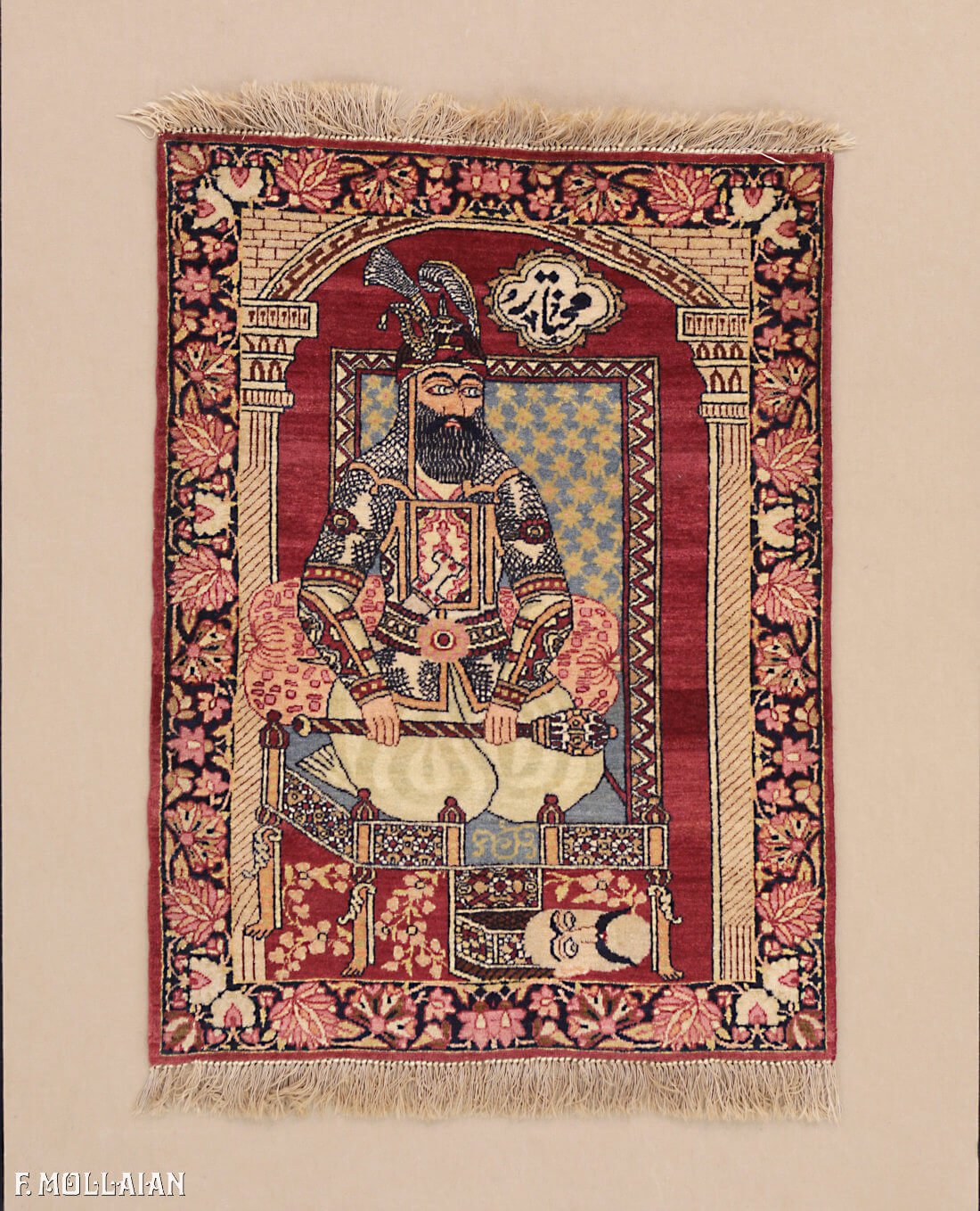 Teppich Persischer Antiker Kerman Ravar n°:88368879